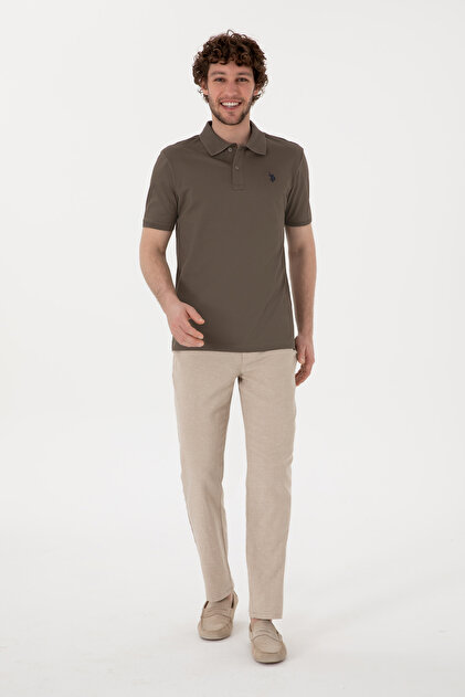 Erkek Taş Slim Fit Kanvas Pantolon 50309113-VR049