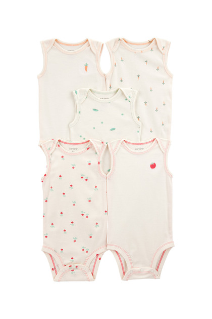 Bebek Kısa Kollu Body 5'li Paket