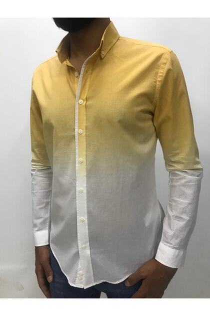Interview Goias Bay Slim Fit Hardal Gömlek