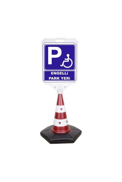 Engelli Park Yeri Reklam Uyarı Yönlendirme Dubası 1 Adet A+ Plastik