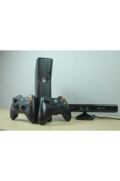 Microsoft Xbox 360 Jtag 2 Adet Kablosuz Kol Kinect Kamera 30 Oyun