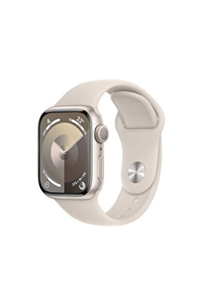 Apple Watch Series 9 GPS 45mm Yıldız Işığı Alüminyum Kasa ve