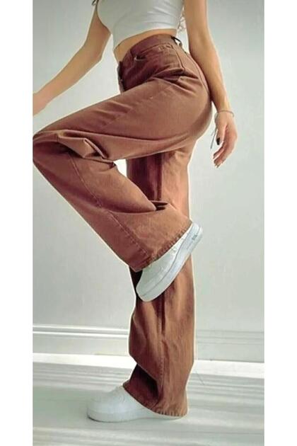 Christian 90's Palazzo Loose-Leg Super High-Waist Jeans