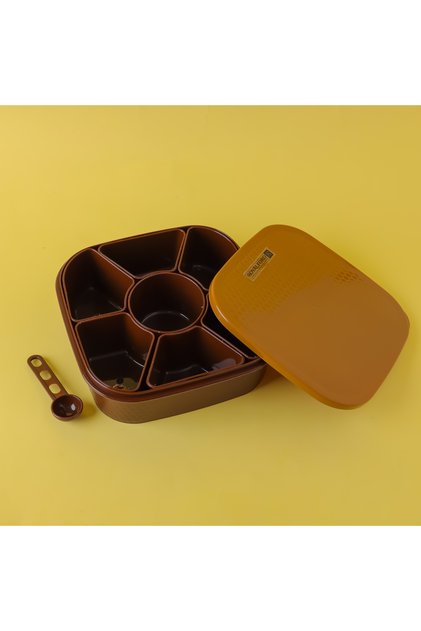 7 Container Spice Box, Plasticware Box, RF11040