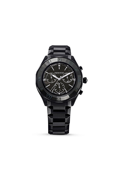 Swarovski Dextera chrono Saat, 39 mm, İsviçre Üretimi, Metal