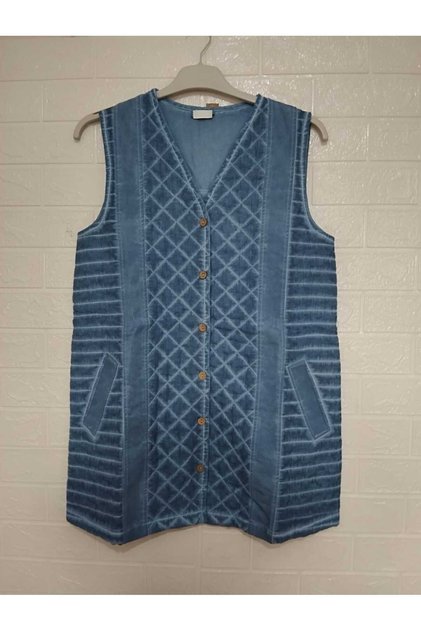 Authentic 100% Cotton Quilted 2-Pocket Vest