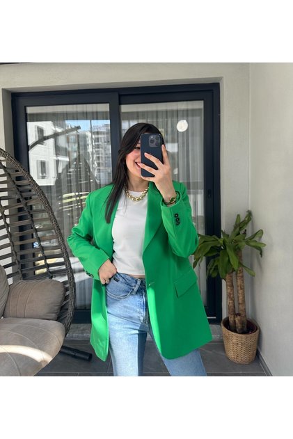 Blazer ceket astarlı
