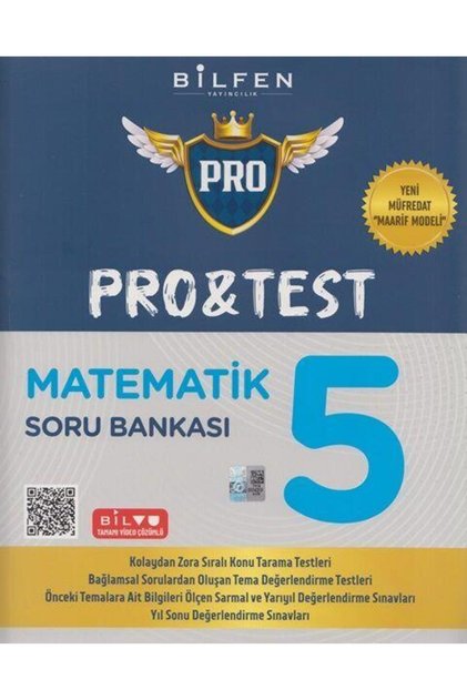5.SINIF MATEMATİK PRO TEST SORU BANKASI (YENİ MÜFREDAT)