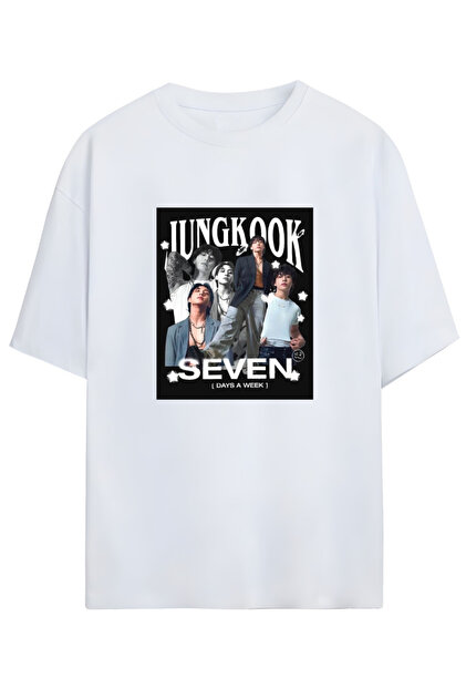 MAGORS JEON JUNG-KOOK SEVEN UNISEX TSHIRT - Fiyatı, Yorumları