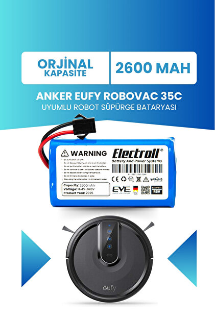 Anker Eufy Robovac Yedek Parça Seti Robovac 11s-15c-30c Max - G30