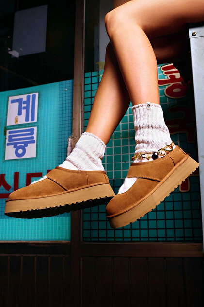 UGG W BEA MARY JANE CHESTNUT (TABA) 1167612 - Fiyatı, Yorumları