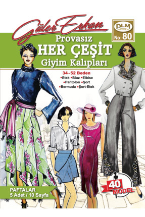 Alternatif Yayıncılık Moda Tasarımcıları İçin Stilize Çocuk