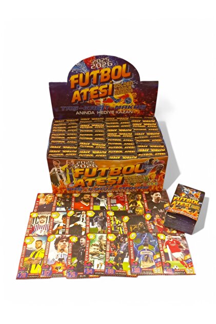 RedroX Futbol Ateşi Golden League Legends Büyük Kutulu 48 Paketli