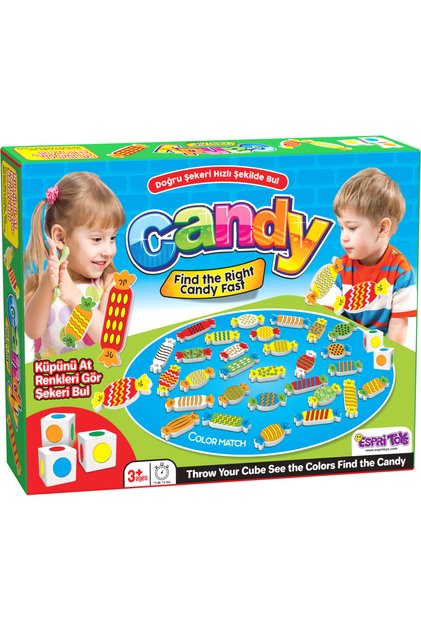 Candy Candy Matching - Fun and Educational Box Game