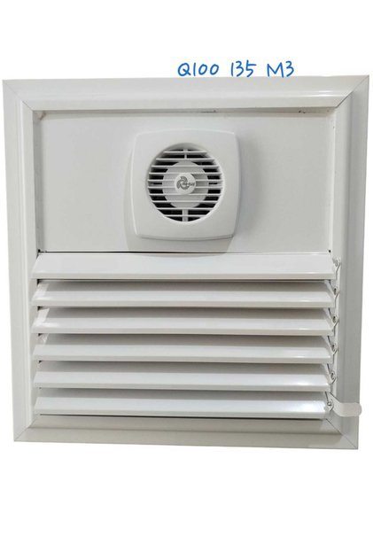 Bathroom Ventilator Fan-Aluminum 45*45 White