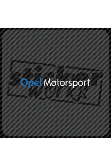 Opel Motor Sport Sticker