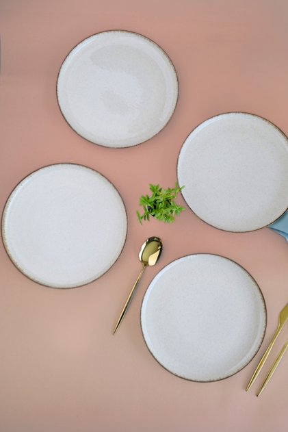 Moderna Cake Plate Cinnamon 21cm Set of 4