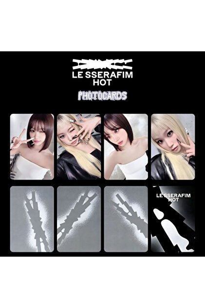 Kpop Dünyasi LE SSERAFIM Chaewon '' HOT '' Photocards Set - Fiyatı