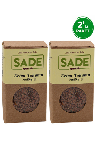 Keten Tohumu 150gr 2'li Paket