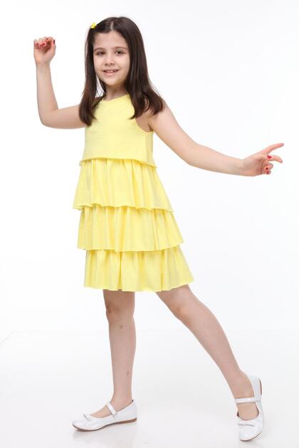 Neslice in Istanbul Girl's 3 Layer Dress