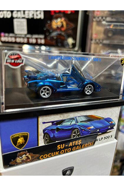 HOT WHEELS 82' Lamborghını Countach LP500 S ( RLC MAVİ) - Fiyatı