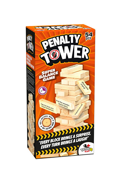 TOTTERİQ İngilizce Penalty Tower(İNGİLİZCE CEZALI TOWER) Jenga