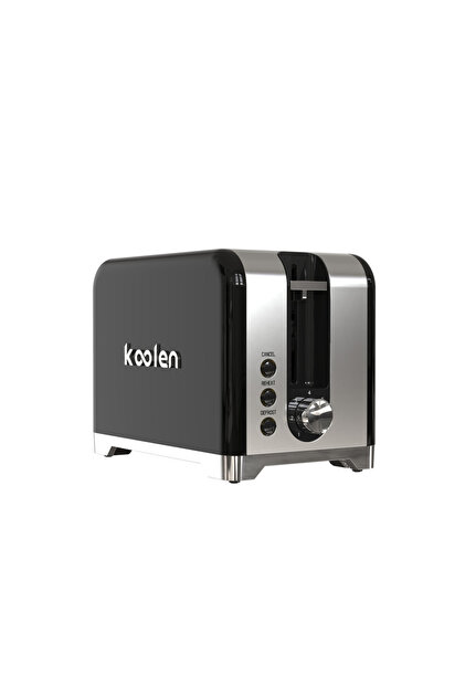 Limited Line Double Stainless Steel Toaster (2-Slice, 930W, Black)