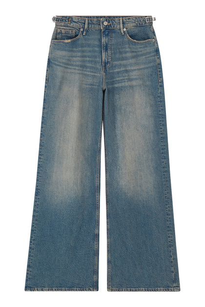 Wide Leg Pants with Adjustable Legs