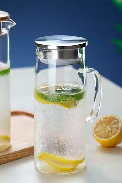 2 Litre Borosilikat Cam Sürahi