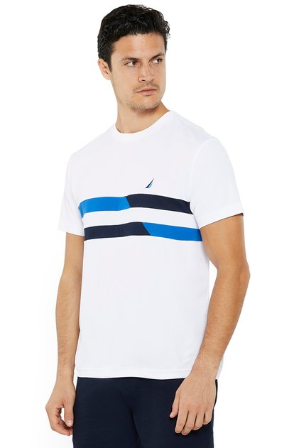 White Men's T-Shirt Kr4515