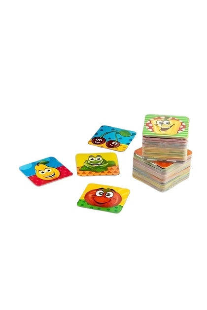 CA Games (2'Li SET) Meyve Sebzeler-Özel Seri Eğitici Memory Çocuk