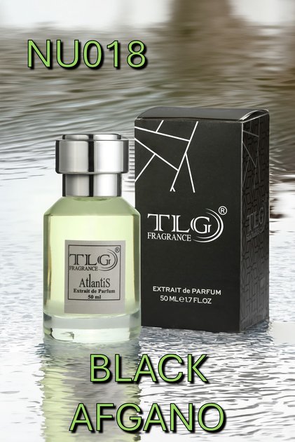 Nu018e050 Black Afgano Niche Extrait Unisex Parfüm, 50 ml