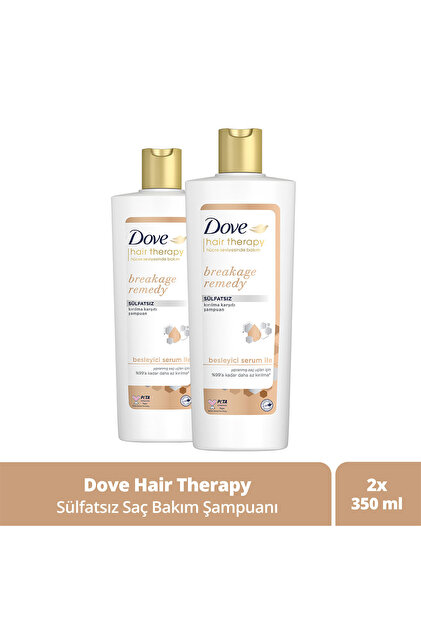 Dove Hair Therapy Saç Bakım Şampuanı Breakage Remedy %0 Sülfat 350