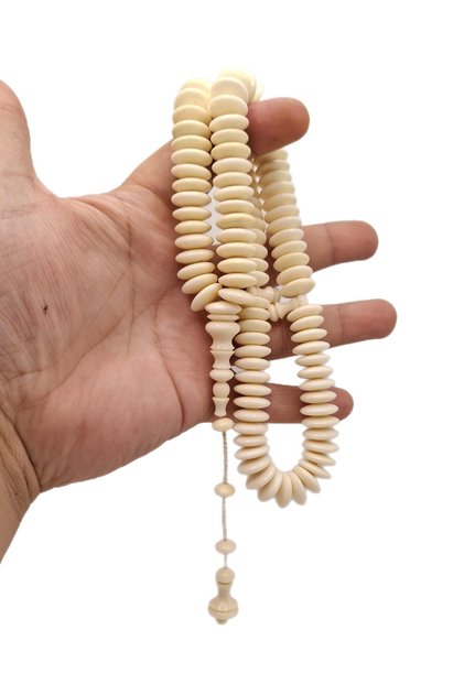 مسبحة صلاة على شكل عظمة الجمل ذات قطع مسطح خاص موديل 99