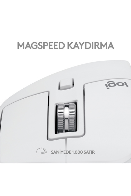 logitech MX Master 3S Mac İçin Gelişmiş 8000 DPI Sessiz
