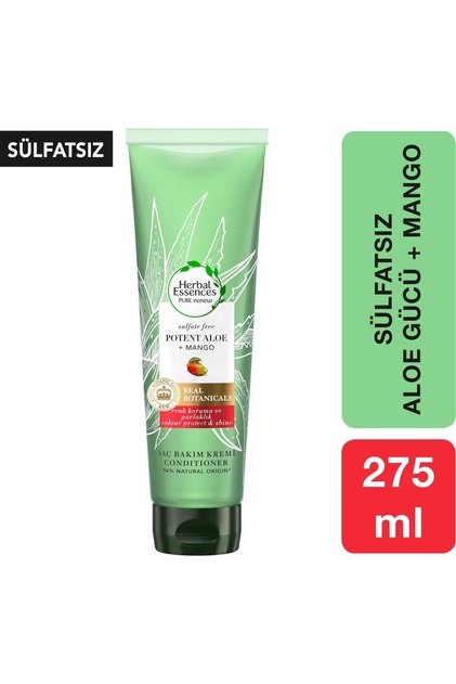 Saç Kremi Sülfatsız Aloe Mango Özlü 275 ml