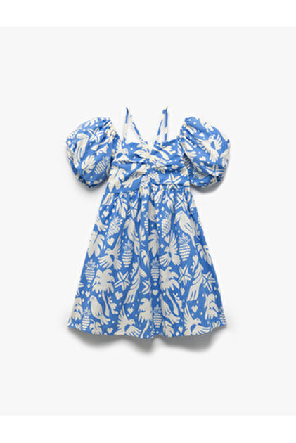 Koton STRAPPY MIDI - Robe De Jour - Beige