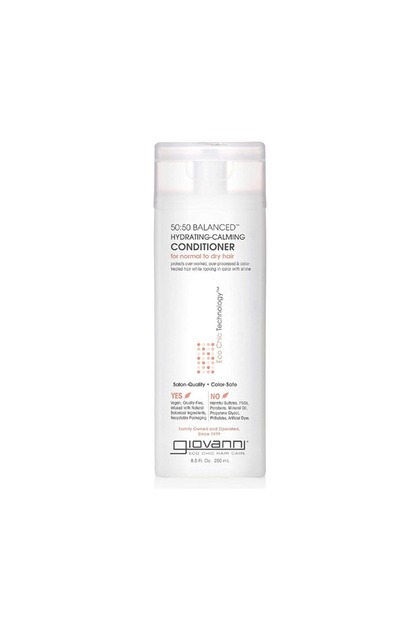Giovanni 50:50 Balanced Hydrating-Calming Conditioner with Natural Botanical Ingredients, 250 ml