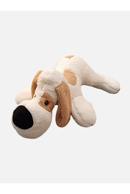 Oyun ve Uyku Arkadaşım Peluş Yatan Köpek 75cm