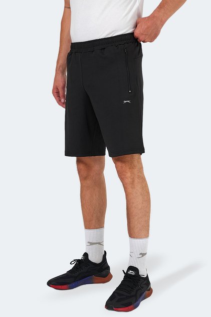 Reidar Men's Black Shorts with Pockets