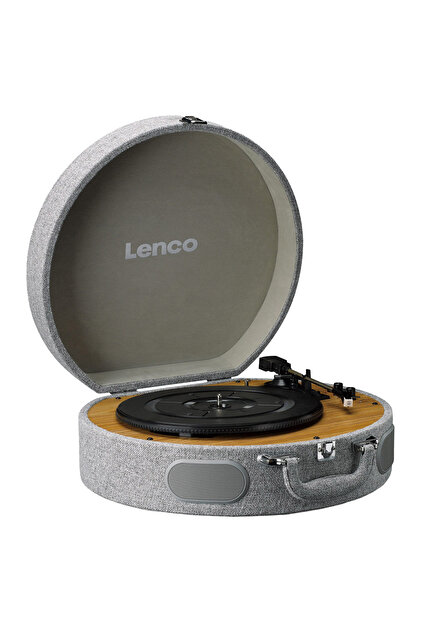 Lenco LS-66-GY Wooden Dahili Hoparlörlü Pikap-LS-66GY - Fiyatı
