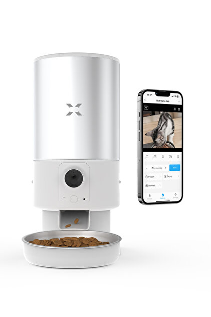 その他 m.mama Xenon Smart Akıllı Otomatik Mama Kabı 5 Lt Mobil Kontrol Çift