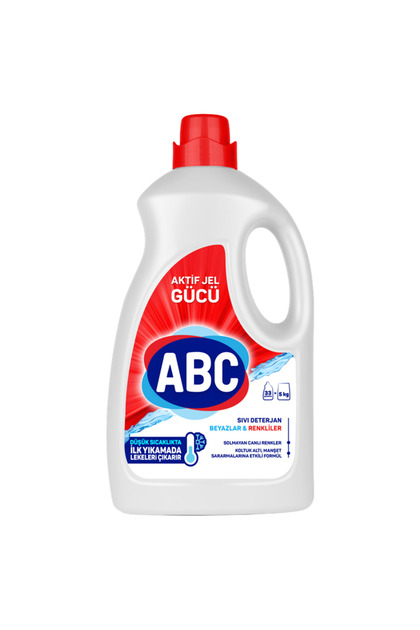 abc ABC Aktif Jel Gücü Beyazlar&Renkliler 2145 ml - Fiyatı, Yorumları
