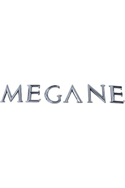 Megane2 Arka Bagaj Yazısı Krom Megane Yazı