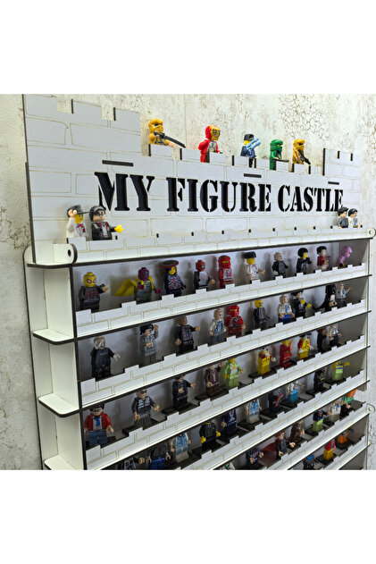 GOOD SIGN 180 MiniFigures Standı,Pleksi Kapak Küçük Minyatür