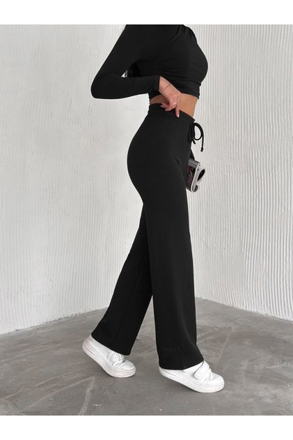 Fi̇ti̇lli̇ Palazzo Pants / Seasonal or Summer Wear / Daily Comfortable Pants-Sweatpants