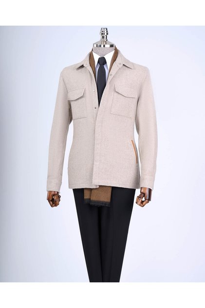Palton sport în stil italian s slim fit pentru bărbați din nurcă T13522