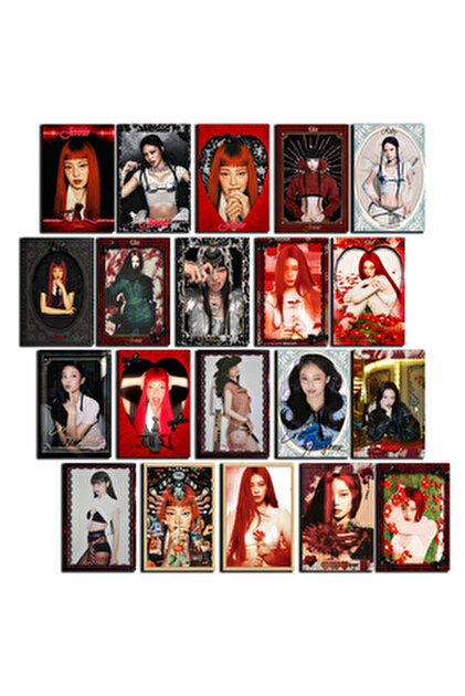 animeandyourworld Lisa blackpink 18 adet fotokart 9*6 cm hd