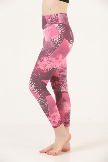Women's Leggings High Waist Puppy Mouth Digital Printed Comfortable & Stylish Model