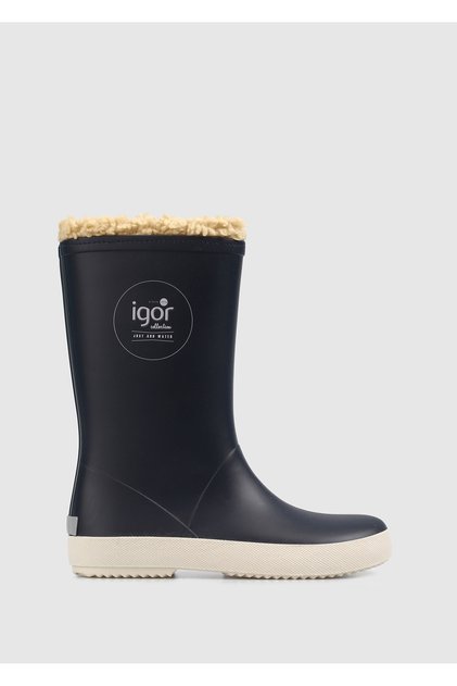 Navy Blue Rain Boots